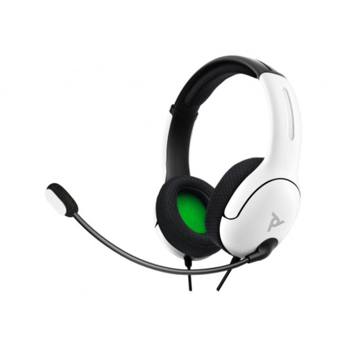 PDP Gaming LVL40 Wired Headset: White Perfection for Gamers