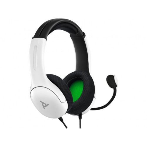 PDP Gaming LVL40 Wired Headset: White Perfection for Gamers