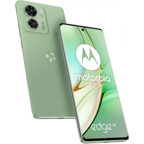Motorola Edge 40 8/256GB Nebula Green: потужний смартфон з вражаючим дизайном