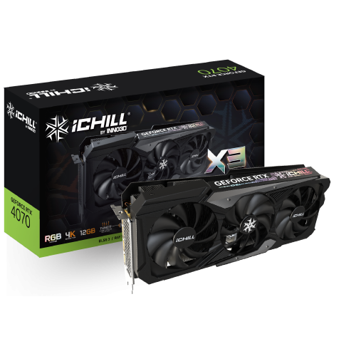 Inno3D GeForce RTX 4070 ICHILL X3: Високопродуктивна графічна картка