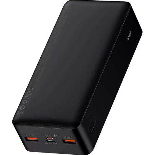 Baseus Bipow Digital Display Powerbank 20W 30000mAh Black (PPDML-N01)