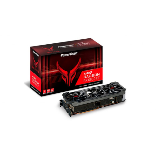 Видеокарта PowerColor AMD Radeon RX 6950 XT 8GB GDDR6 Red Devil (AXRX 6950XT 16GBD6-3DHE/OC)