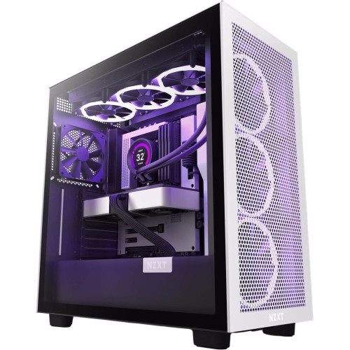 NZXT H7 v1 2022 Flow Edition Black and White (CM-H71FG-01)