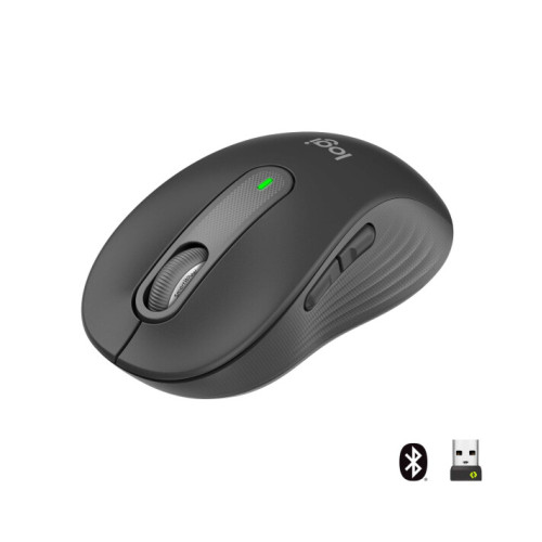 Logitech M650 L Wireless Mouse in Graphite: Signature Edition