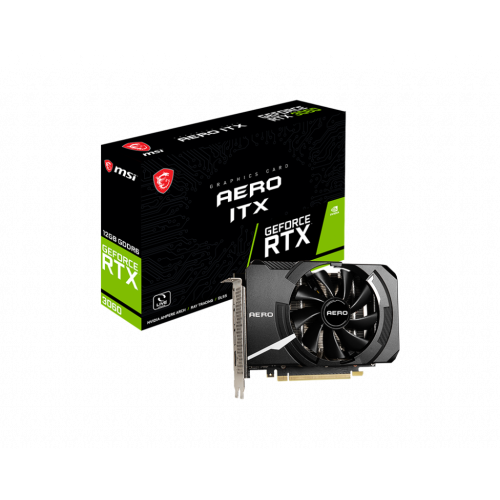 Видеокарта MSI GeForce RTX 3060 AERO ITX 12G