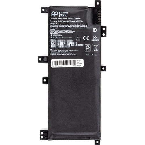 Аккумулятор PowerPlant для ноутбуков ASUS X455 (C21IN401) 7.6V 4868mAh