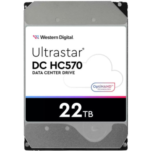 WD Ultrastar DC HC570 22 TB (WUH722222ALE6L4)
