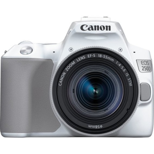 Canon EOS 250D Kit with 18-55mm Lens in White