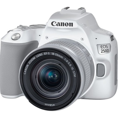Canon EOS 250D Kit with 18-55mm Lens in White