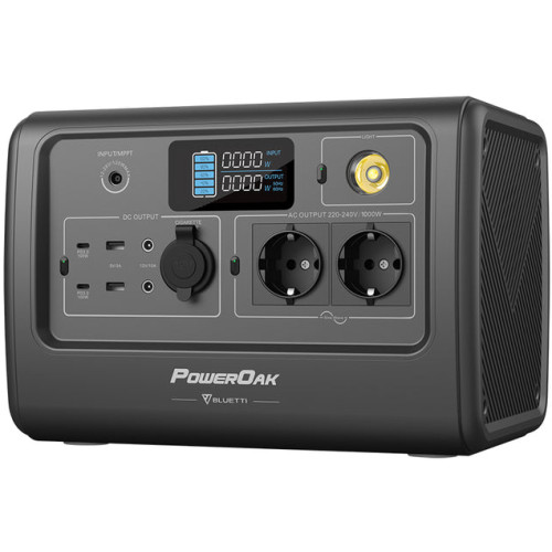 Bluetti PowerOak EB70 Portable Power Station 1000W 716Wh