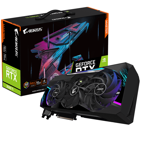 Видеокарта GIGABYTE AORUS GeForce RTX 3080 Ti MASTER 12G (GV-N308TAORUS M-12GD)