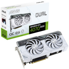 Asus GeForce RTX4070 SUPER 12Gb DUAL OC WHITE (DUAL-RTX4070S-O12G-WHITE)