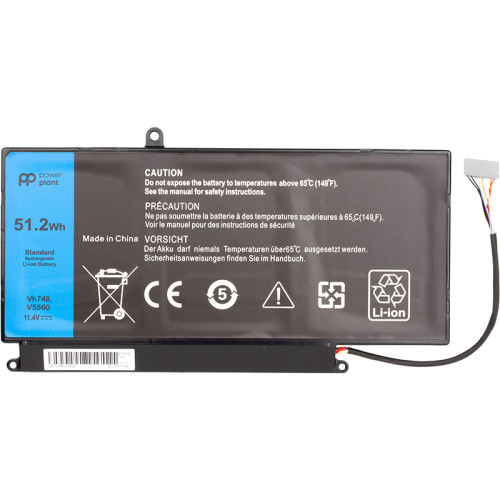 Аккумулятор PowerPlant для ноутбуков DELL Inspiron 14-5439 (VH748) 11.4V 51.2Wh