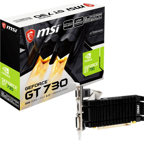 MSI GeForce GT 730 2GB DDR3 (N730K-2GD3H/LPV1)