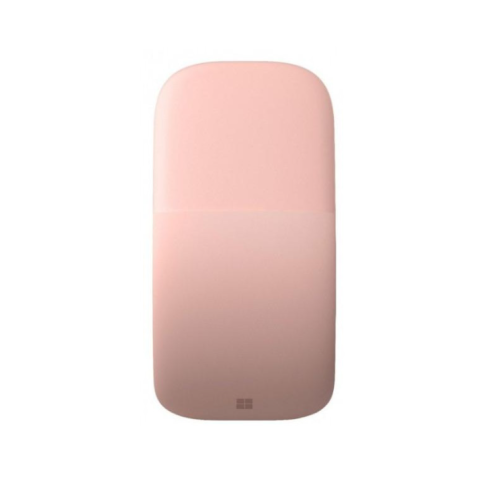 Microsoft Arc Mouse Soft Pink: Stylish and Portable.