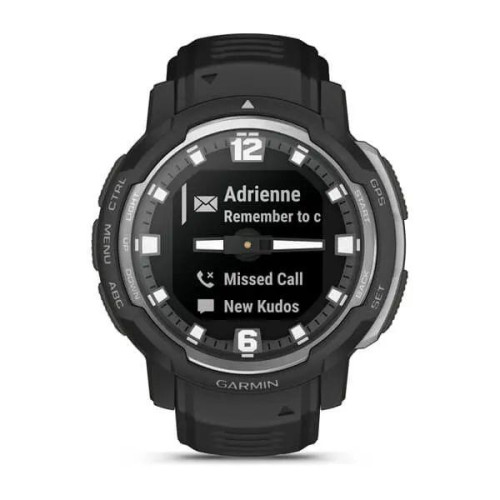 Garmin Instinct Crossover - Standard Edition Black: стильний і надійний спортивний годинник.