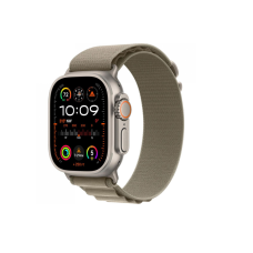 Apple Watch Ultra 2 GPS + Cellular 49mm Titanium Case with Olive Alpine Loop - Large (MRF03/MRFK3)