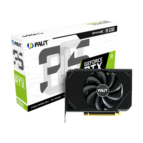 Видеокарта Palit GeForce RTX 3050 StormX (NE63050019P1-190AF)