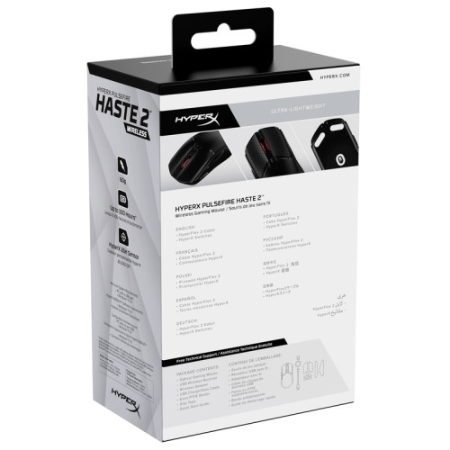 Бездротовий HyperX Pulsefire Haste 2: один з найкращих мишей для геймерів