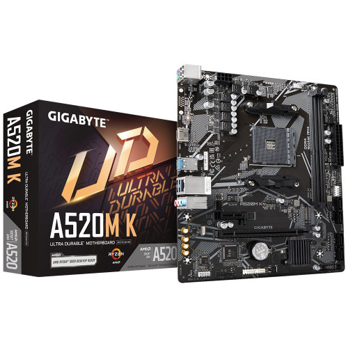 Gigabyte A520M K Socket AM4