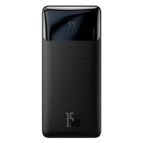 Baseus Bipow Digital Display Powerbank 15W 30000mAh Black (PPDML-K01)