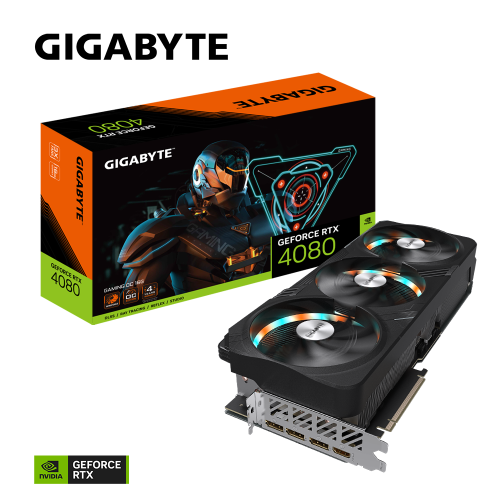 Видеокарта GIGABYTE GeForce RTX4080 16Gb GAMING OC (GV-N4080GAMING OC-16GD)