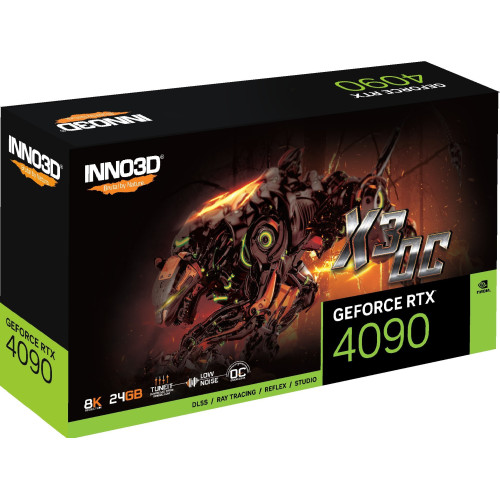 Inno3D GeForce RTX 4090 X3 OC: мегапотужна графічна картка