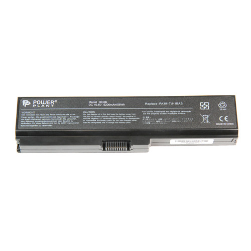 Аккумулятор PowerPlant для ноутбуков TOSHIBA Satellite L750 (PA3817U-1BAS) 10.8V 5200mAh