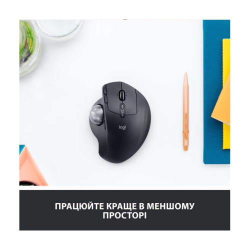 Logitech MX Ergo - комфортна бездротова миша для роботи на підвищенні ефективності