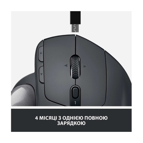 Logitech MX Ergo - комфортна бездротова миша для роботи на підвищенні ефективності