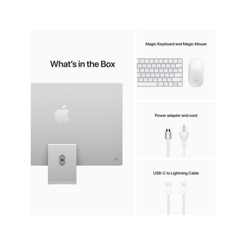 Apple iMac 24 M1 Silver 2021 (Z13K000US)