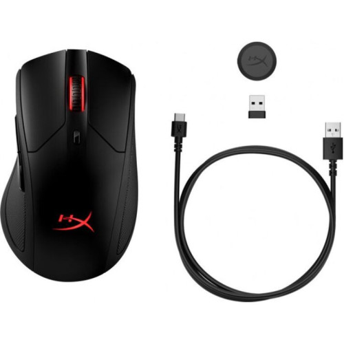 HyperX Pulsefire Dart Wireless Gaming Black (HX-MC006B, 4P5Q4AA)