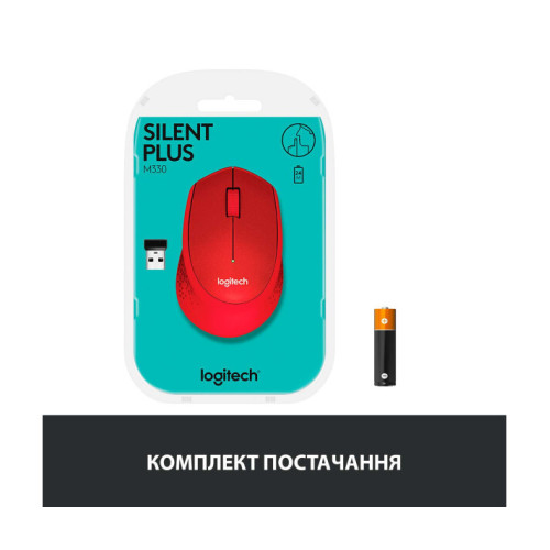 Logitech M330 Silent Plus Red (910-004911)