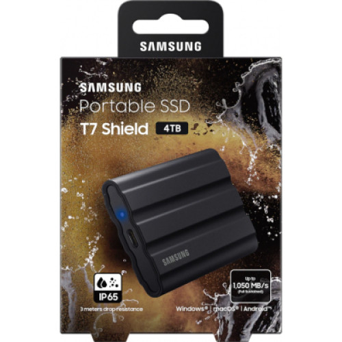 Samsung T7 Shield 4 TB Black (MU-PE4T0S/EU)