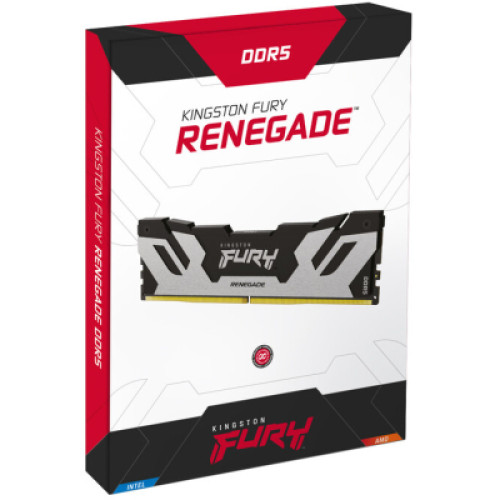 Kingston FURY 48 GB (2x24GB) DDR5 7200 MHz Renegade Silver (KF572C38RSK2-48)