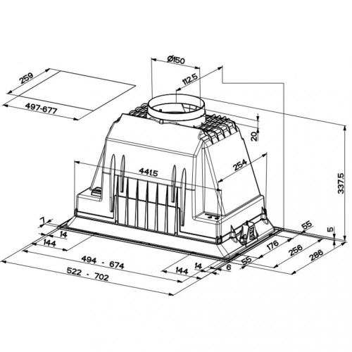 Faber INKA PLUS HCE X A52 (305.0613.283)