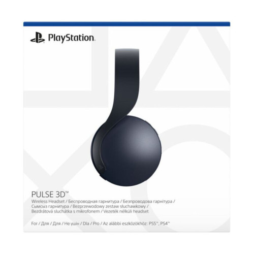 Новый Sony Pulse 3D: беспроводные наушники в полуночном черном цвете!