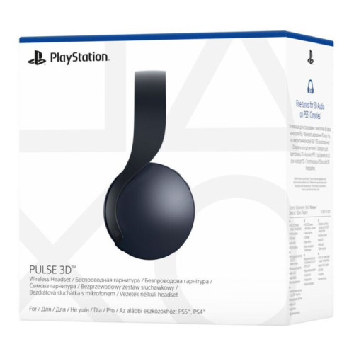 Новый Sony Pulse 3D: беспроводные наушники в полуночном черном цвете!