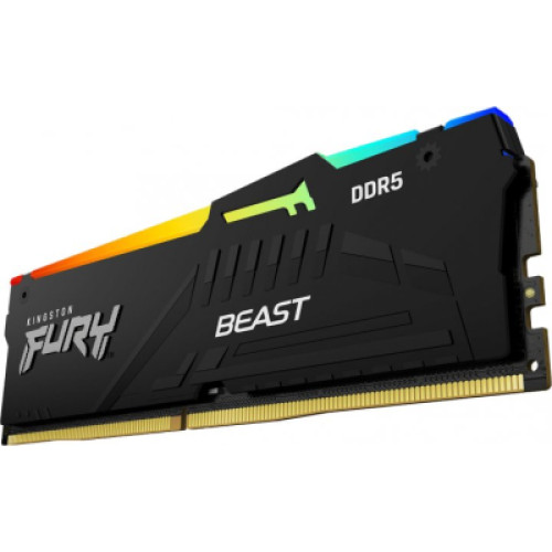 Kingston Fury (ex.HyperX) DDR5 32GB (2x16GB) 5200 MHz Beast RGB XMP (KF552C40BBAK2-32)