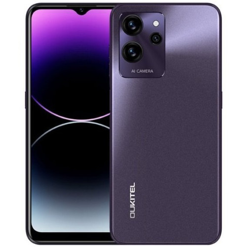Oukitel C32 8/128GB Пурпуровий: потужний і стильний смартфон