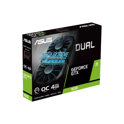 ASUS Dual GeForce GTX 1630 OC Edition 4GB GDDR6 (DUAL-GTX1630-O4G)