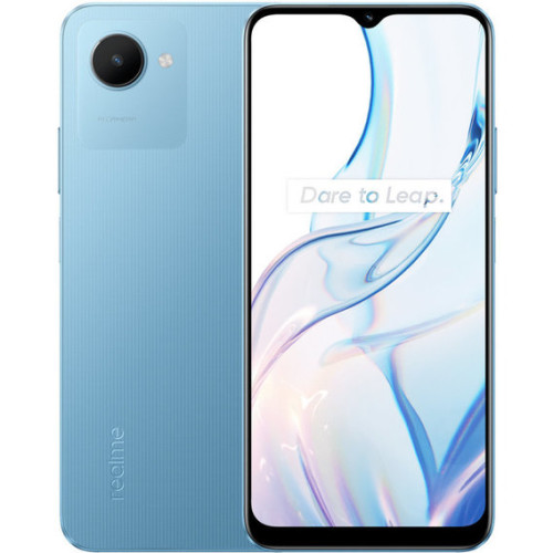 realme C30s: Насыщенный Stripe Blue и 3/64GB памяти