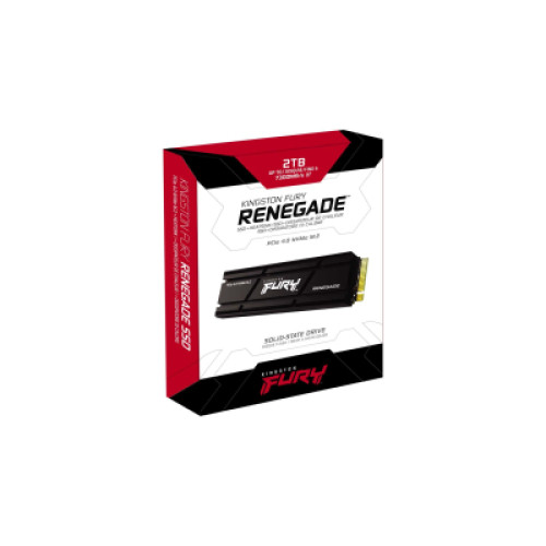 SSD 1.0TB Kingston Fury Renegade with Heatsink M.2 2280 PCIe 4.0 x4 NVMe 3D TLC (SFYRSK/1000G)