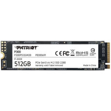 SSD  512GB Patriot P300 M.2 2280 PCIe 3.0 x4 NVMe TLC (P300P512GM28)