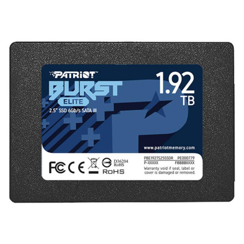 SSD 1.92TB Patriot Burst Elite 2.5" SATAIII TLC (PBE192TS25SSDR)