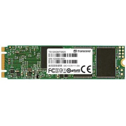 SSD  120GB Transcend 820S M.2 2280 SATAIII 3D TLC NAND (TS120GMTS820S)