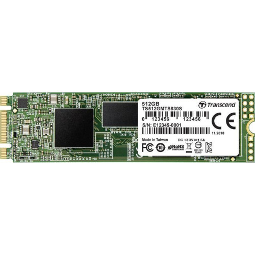 SSD  512GB Transcend 830S M.2 2280 SATAIII 3D TLC (TS512GMTS830S)