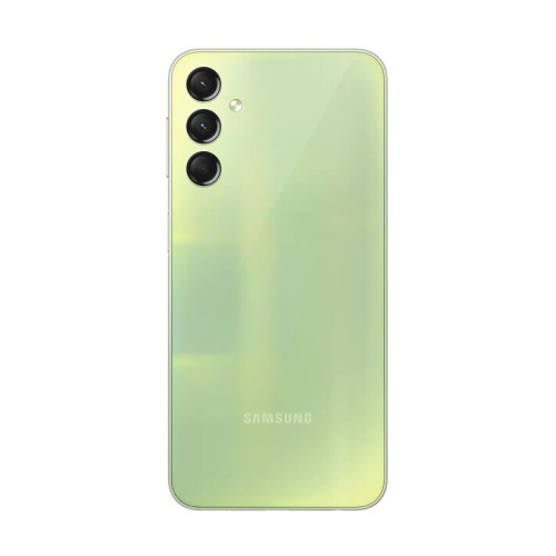 Samsung Galaxy A24 - легкий зеленый смартфон с хранилищем 6/128GB.
