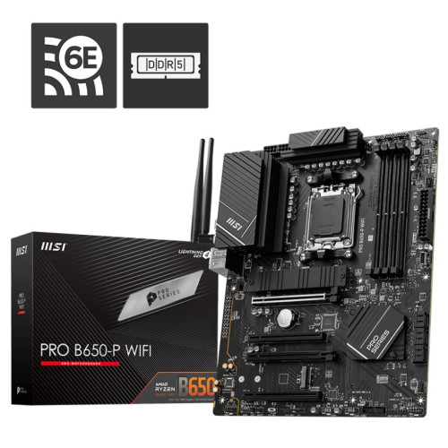 MSI Pro B650-P WiFi Socket AM5