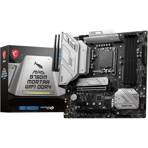 MSI MAG B760M Mortar WiFi DDR4 Socket 1700